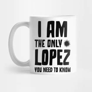 Lopez Legacy Unveiled Tee Mug